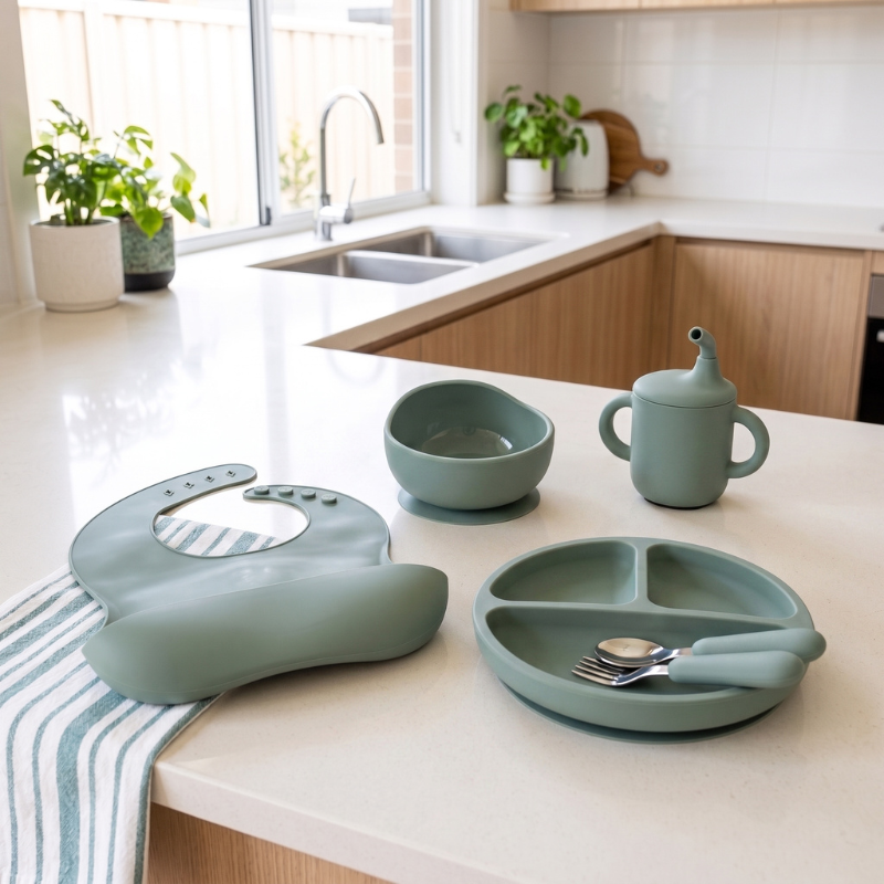 TinySpoon™ Silicone Feeding Set