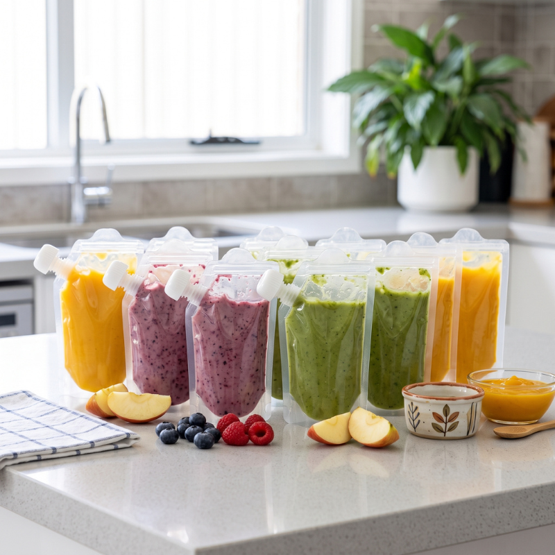 TinySpoon™ Reusable Pouches (10 pcs)