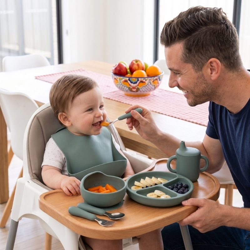 TinySpoon™ Silicone Feeding Set