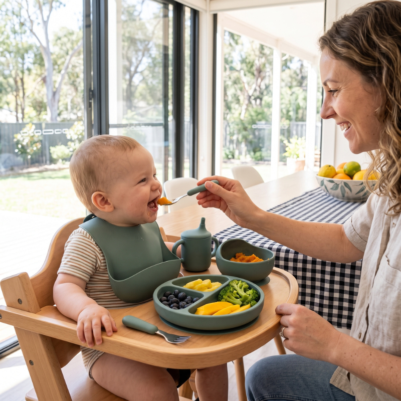 TinySpoon™ Silicone Feeding Set